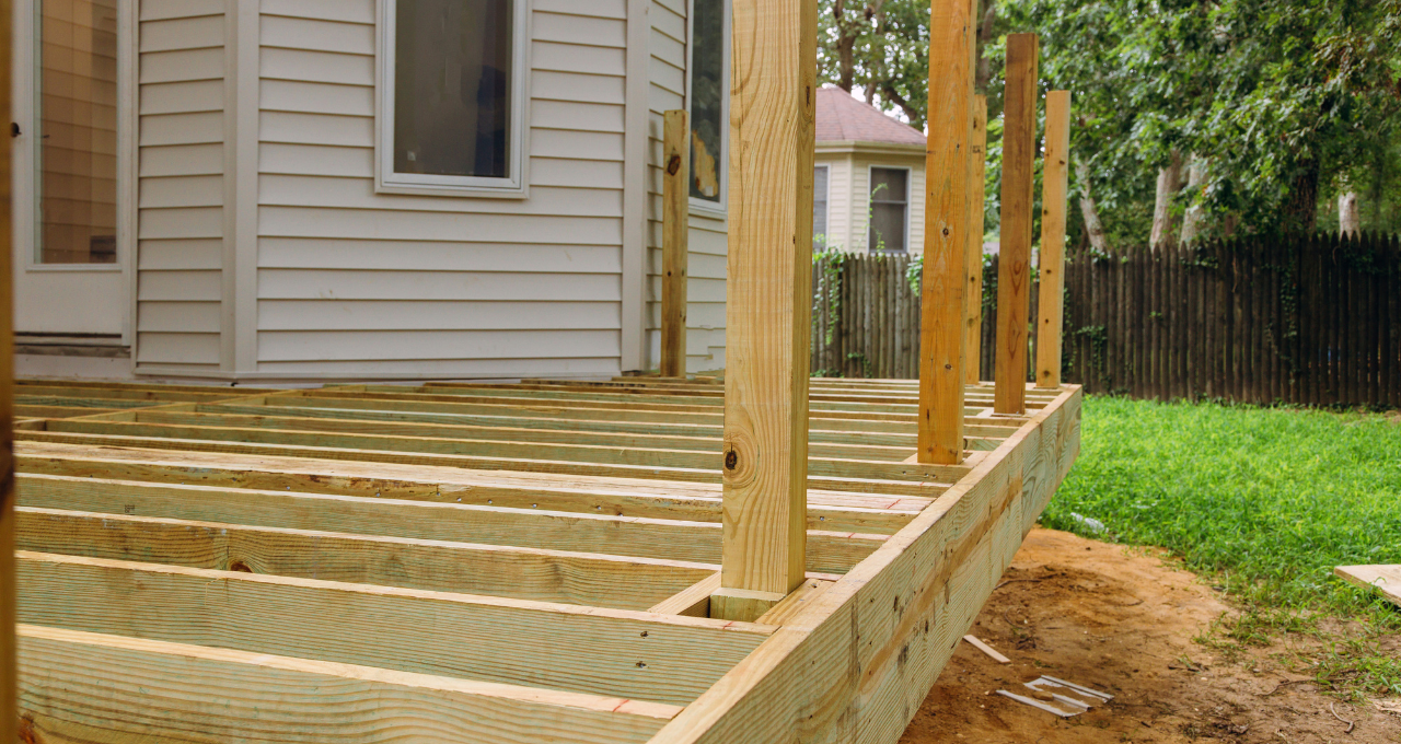 Patio and deck construction